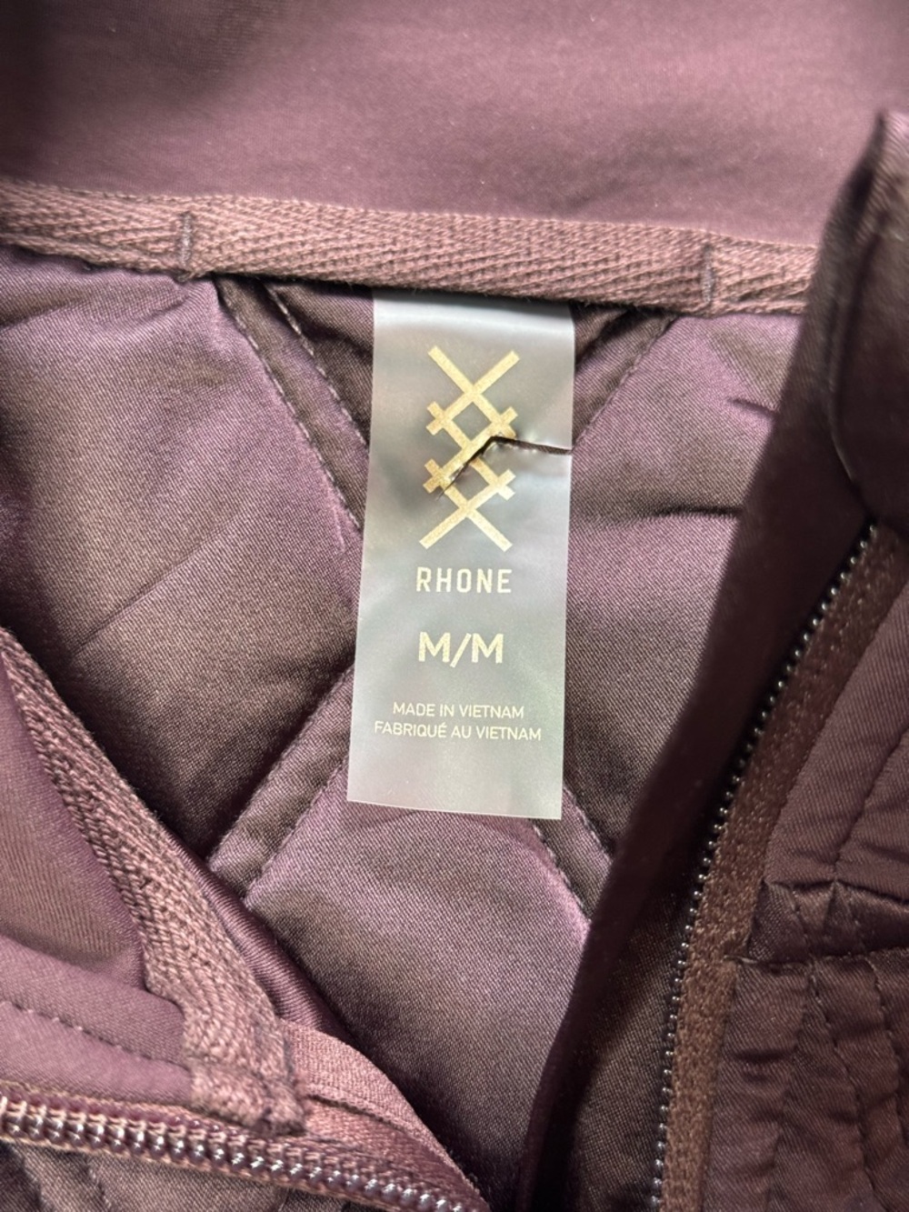 RHONE Alpine Jacket in Brown Berry size M - Picture 9 of 13